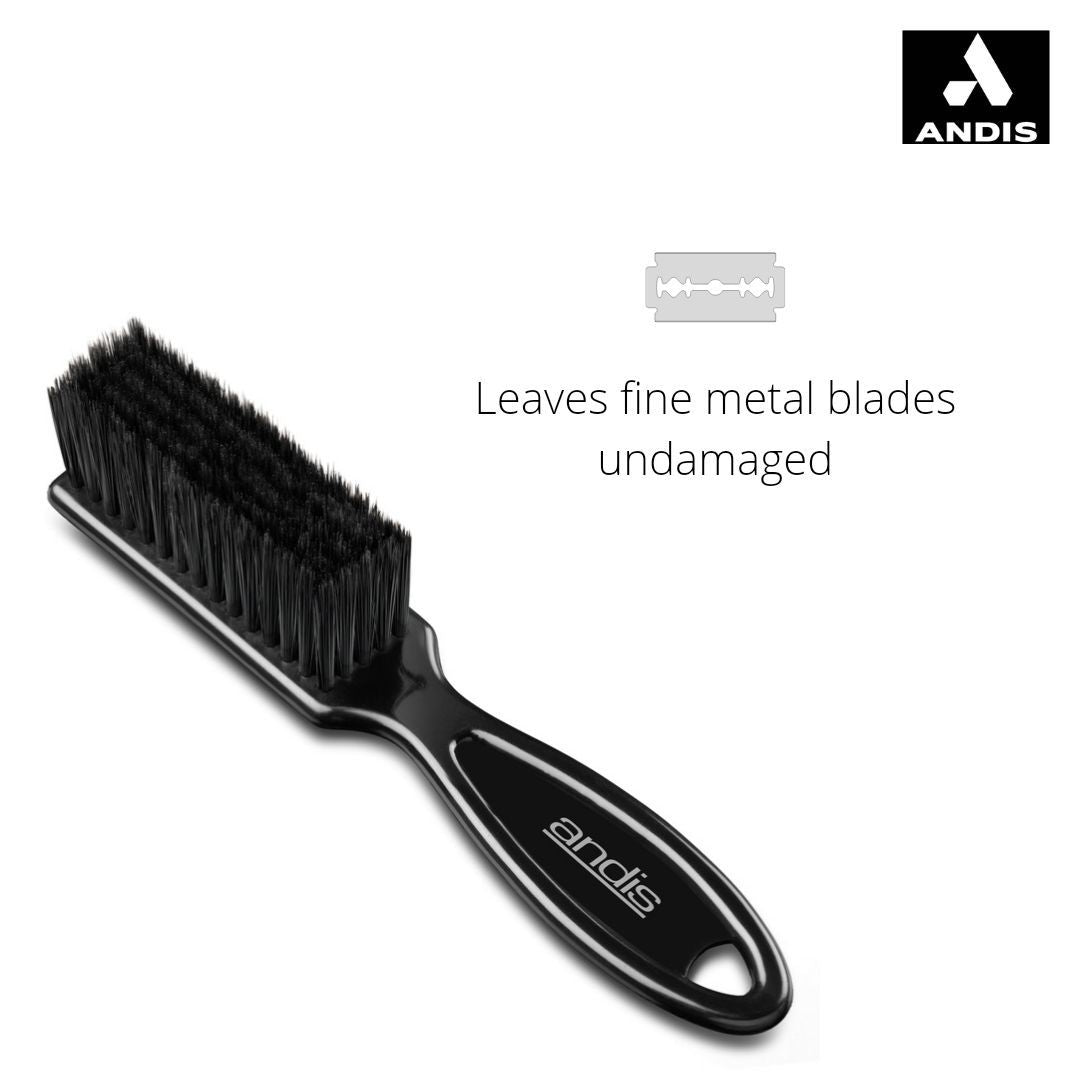 small grooming brush, clipper maintenance tool, andis accessories, blade cleaner compact, grooming essentials