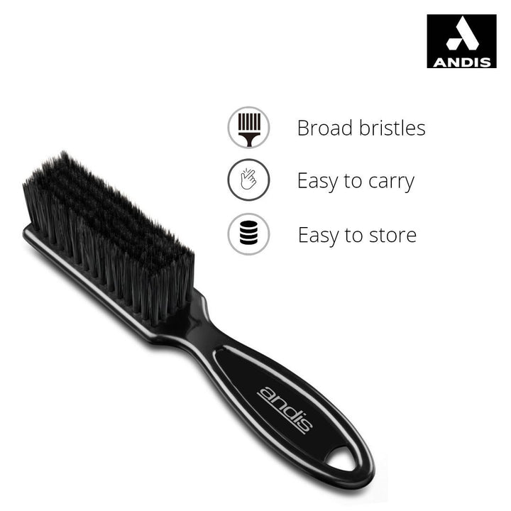 ergonomic blade brush, cleaning brush for blades, clipper brush handle, daily grooming tool care, andis cleaner