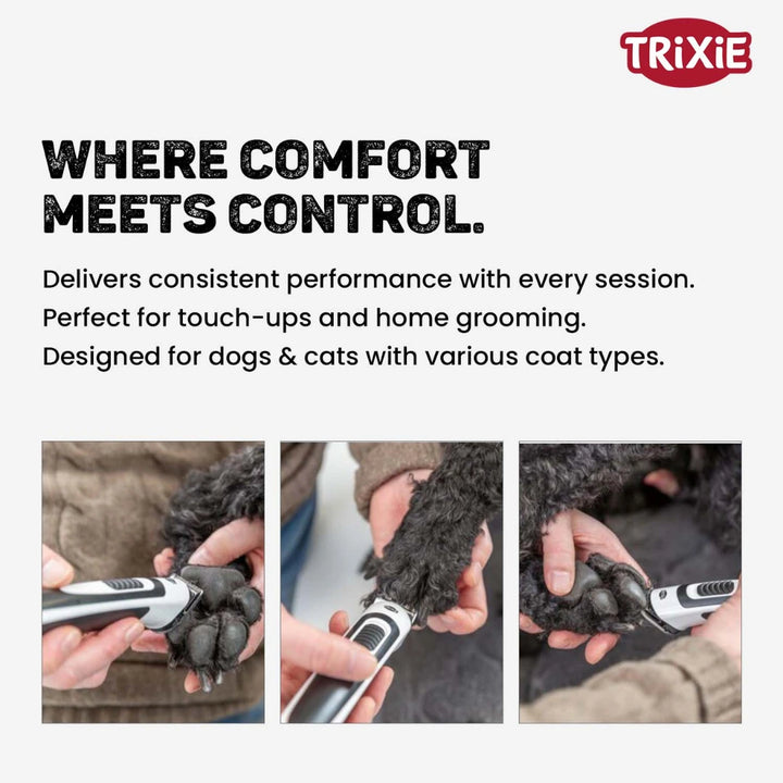 Trixie TR500 Slim Cordless Clipper – Precision Trimming for Paws & Face
