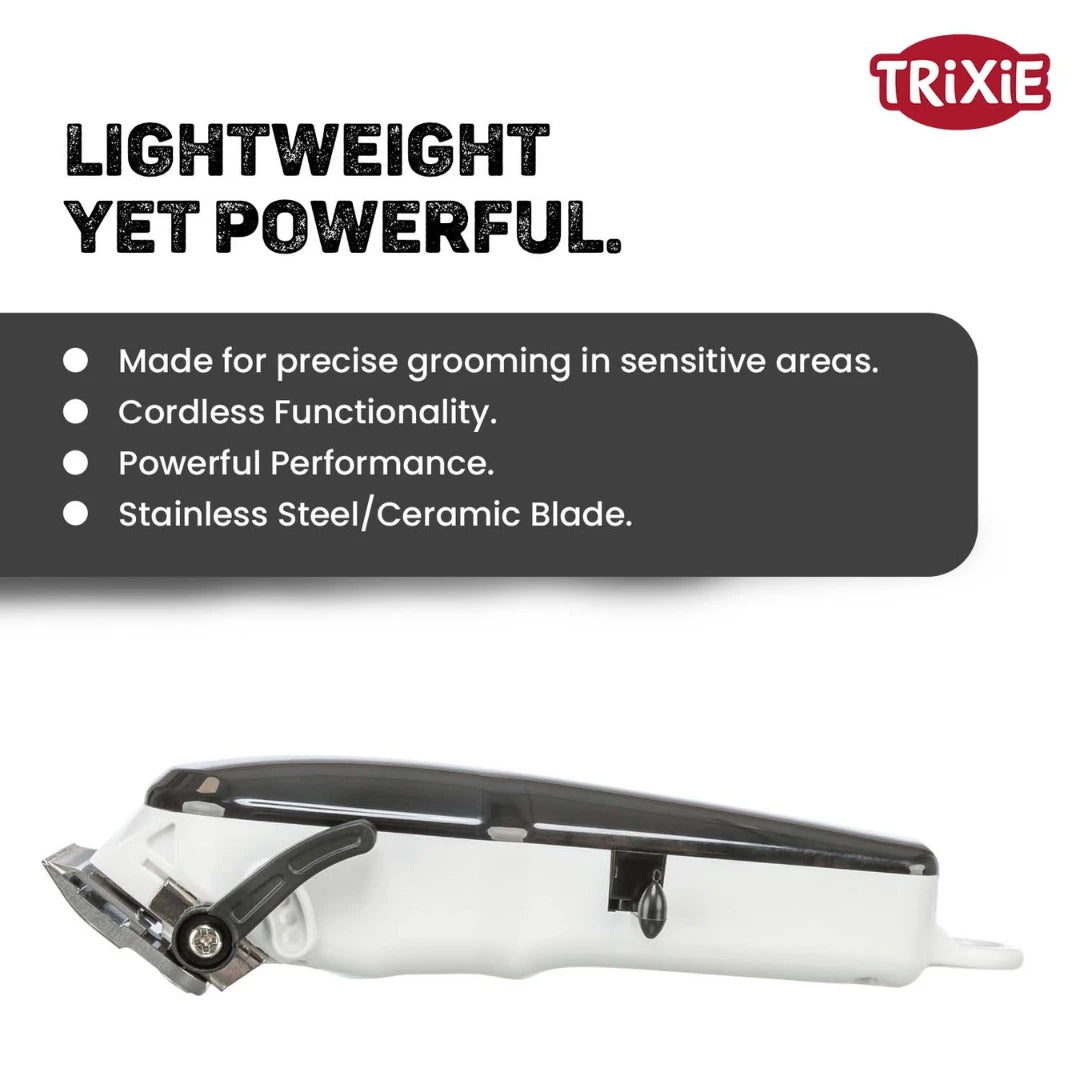 Trixie TR1200 Cordless Clipper – Adjustable Blade