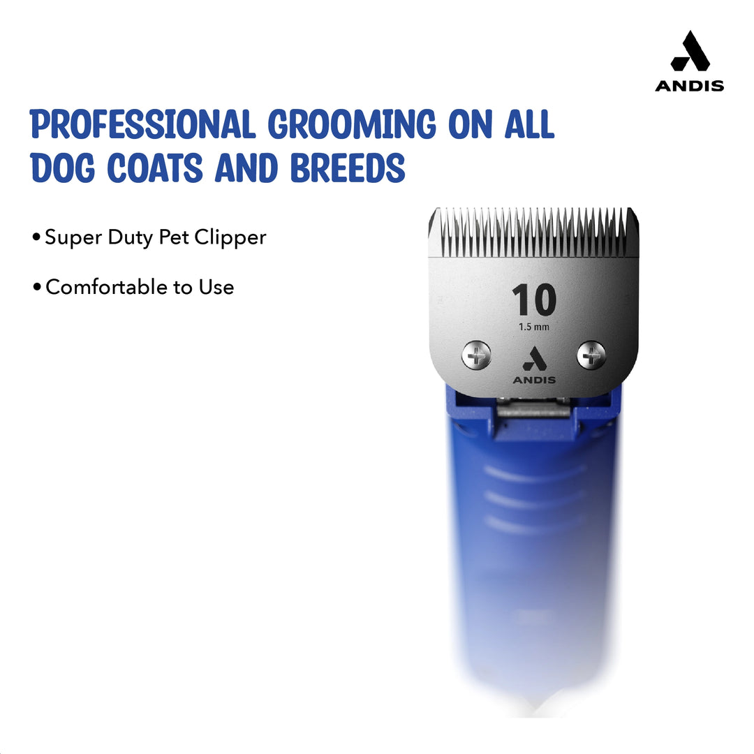 Andis AGC Super 2 Brushless Clipper (Royal Blue)