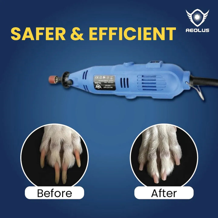 Aeolus Pet Nail Grinder with Shaft Dremel