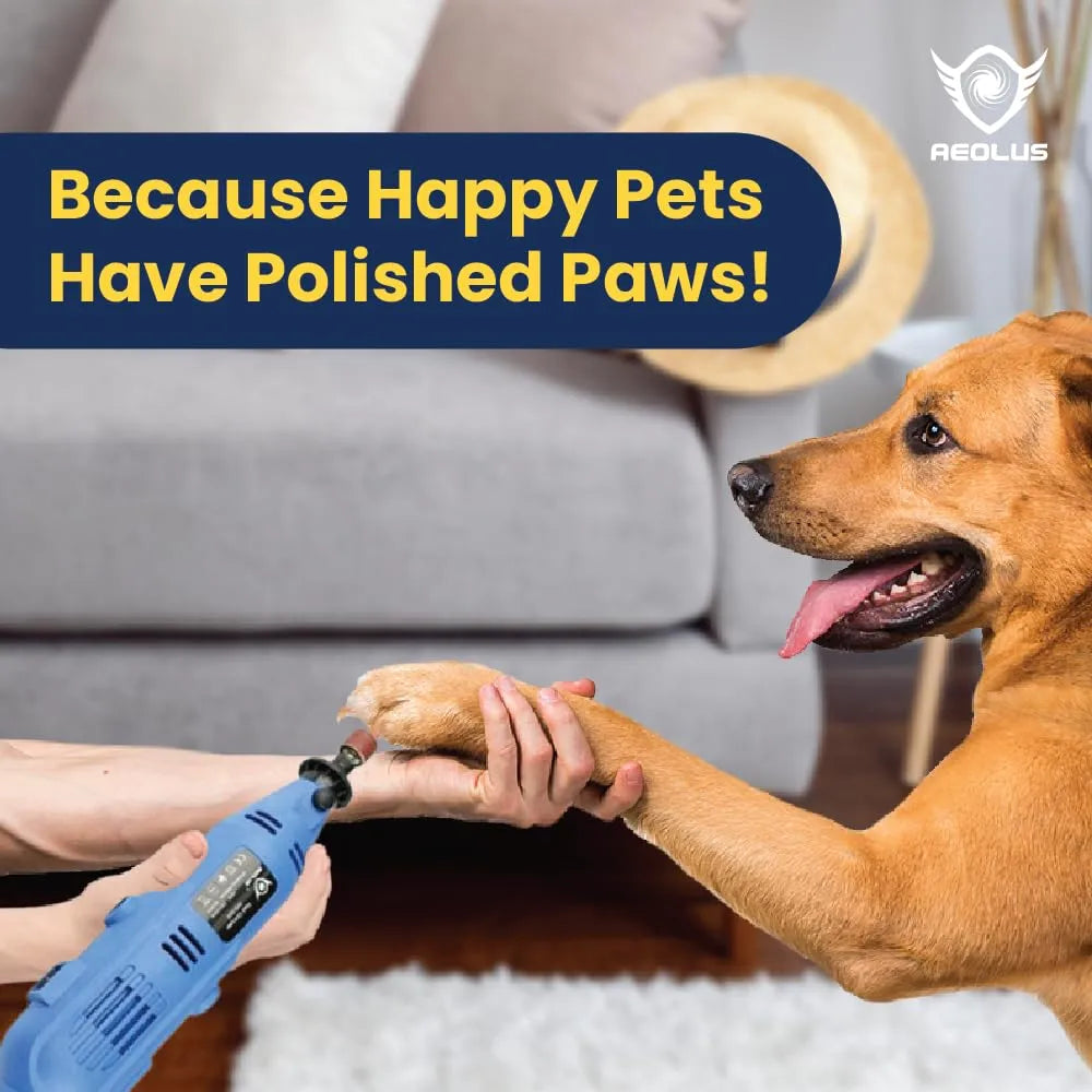 Aeolus Pet Nail Grinder with Shaft Dremel