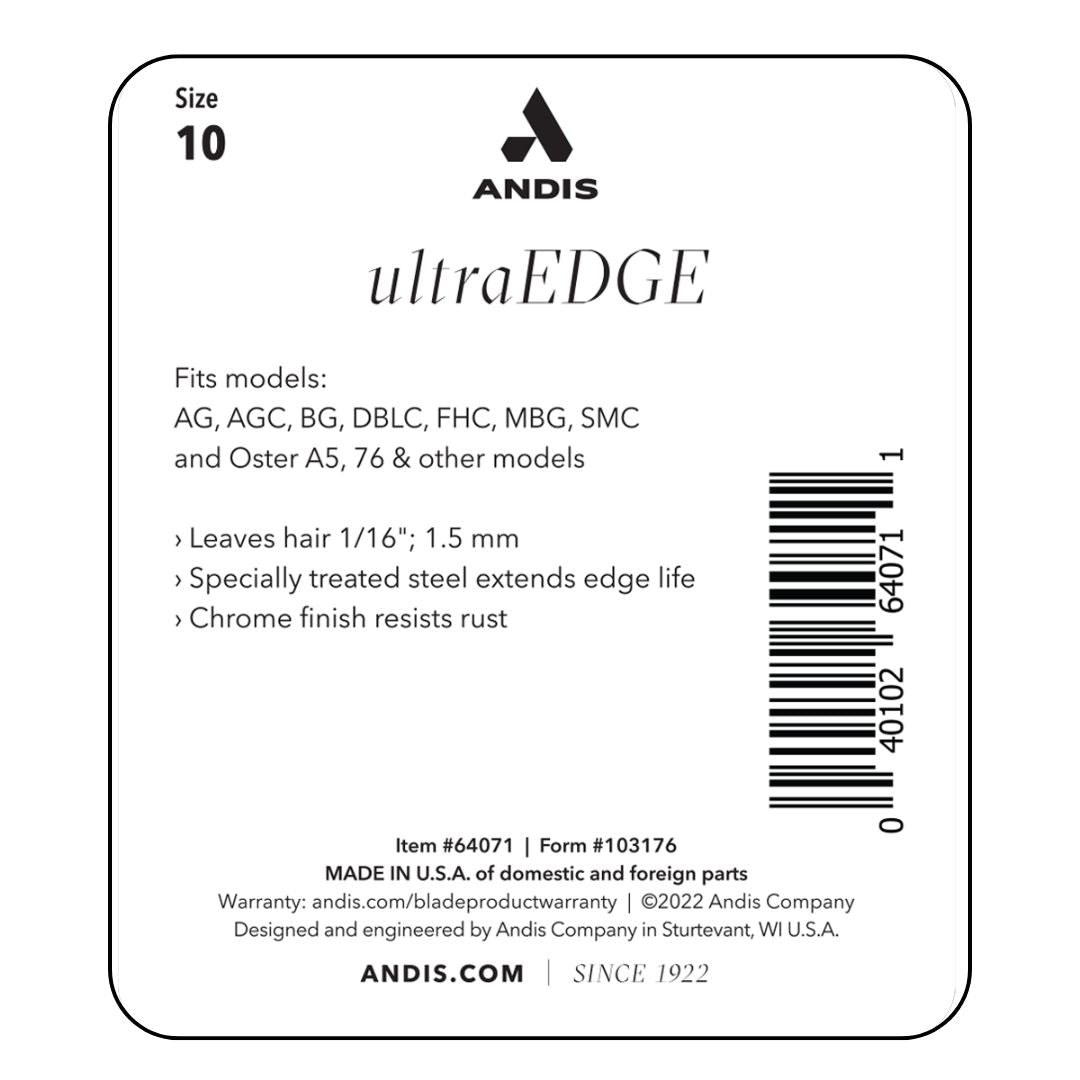 Andis Ultra Edge Blade, Size 10