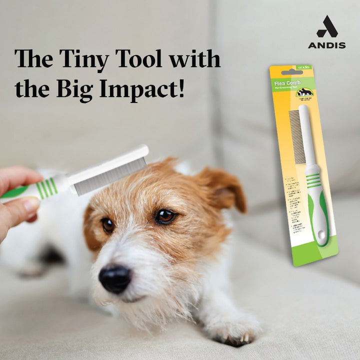 Andis Premium Flea Comb for Dogs and Cats