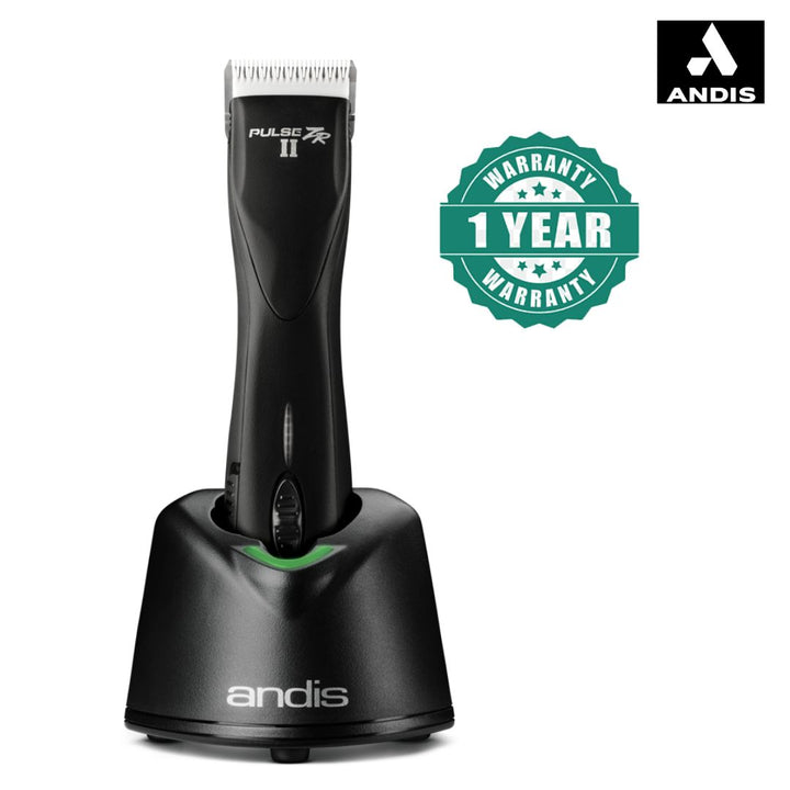 Andis PULSE ZR II VET PACK DBLC-2, Heavy-duty Cordless Pet Clipper, Removable Battery, 3-Hour Run Time, Veterinary Grooming