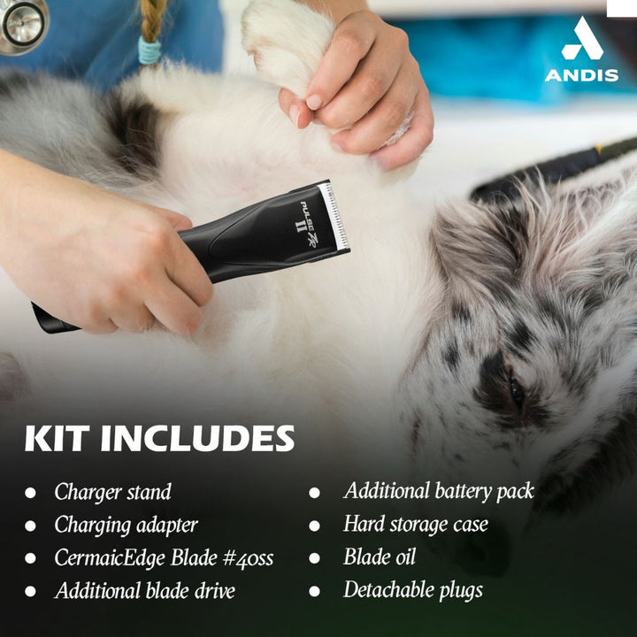 Andis PULSE ZR II VET PACK DBLC-2