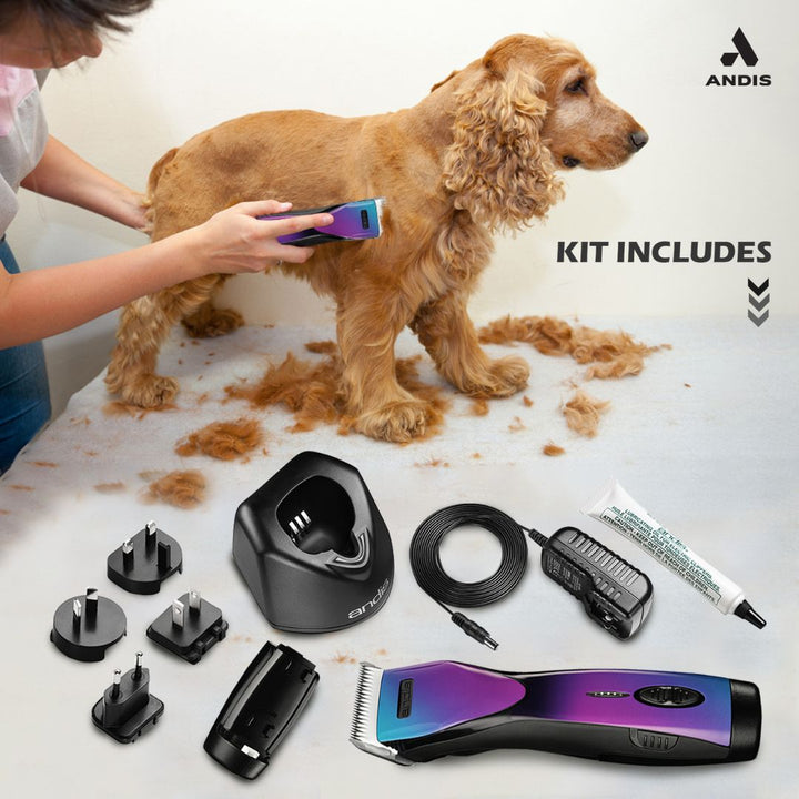 Andis Pulse ZR II Cordless Clipper - Purple Galaxy
