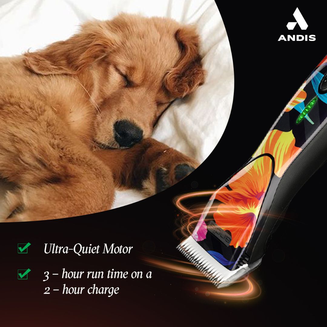 Andis Pulse ZR II Cordless Clipper - Flora (Limited Edition)