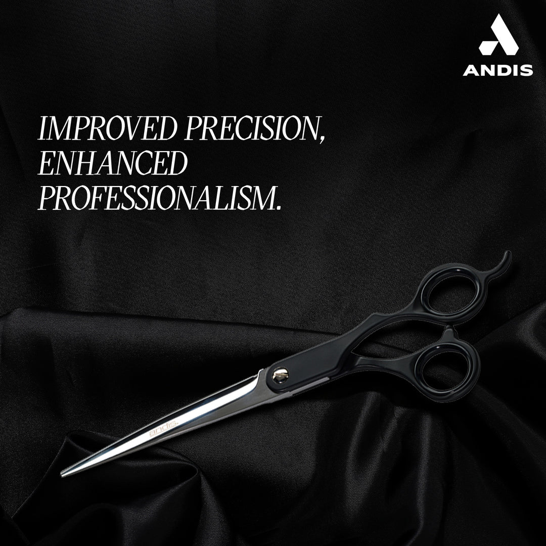 Andis Premium 8" Curved Shear For Professional Pet Groomer - Right Handed