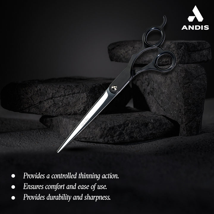 Andis Premium 8" Straight Shear For Professional Pet Groomer's- Right Handed