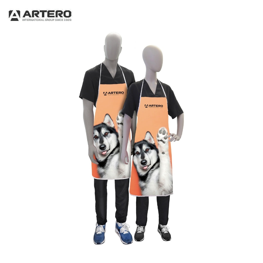 Artero Queen Pet Grooming Apron (Orange)