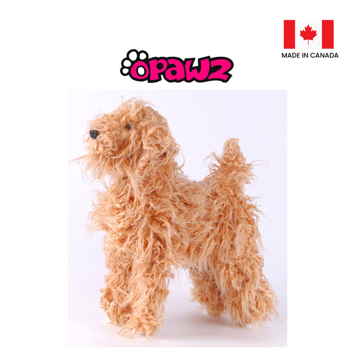 Opawz Toy Poodle Whole Body Dog Wig, Brown