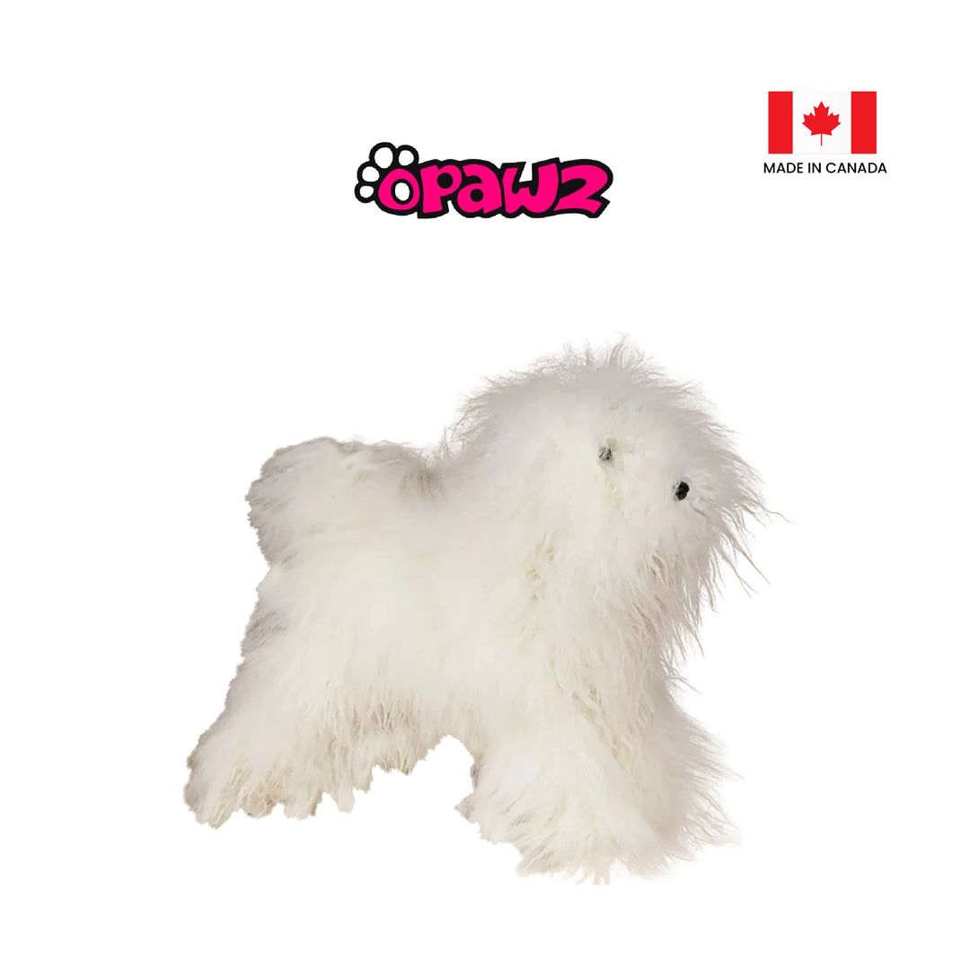 Opawz Whole Body Dog Wig-White