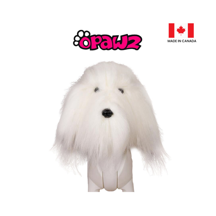 Opawz Head Dog Wig-White