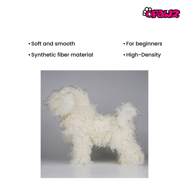 OPAWZ High-Density Toy Poodle Whole Body Dog Wig