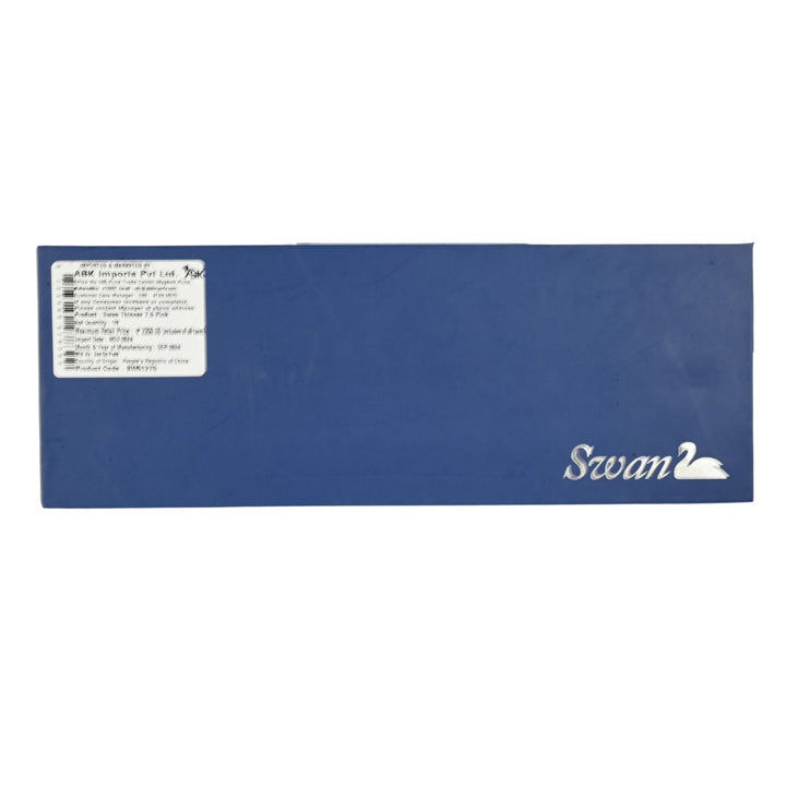 swan thinner scissors, titanium grooming scissors, pink pet grooming shears, 7.5 inch thinning scissors, texturizing scissors for dogs, grooming scissors in use, swan scissors grooming, dog grooming shears in action, thinning scissors for pets, pink swan scissors, grooming toolkit scissors, salon scissors pink, swan grooming tools, professional pet scissors, stylish grooming equipment