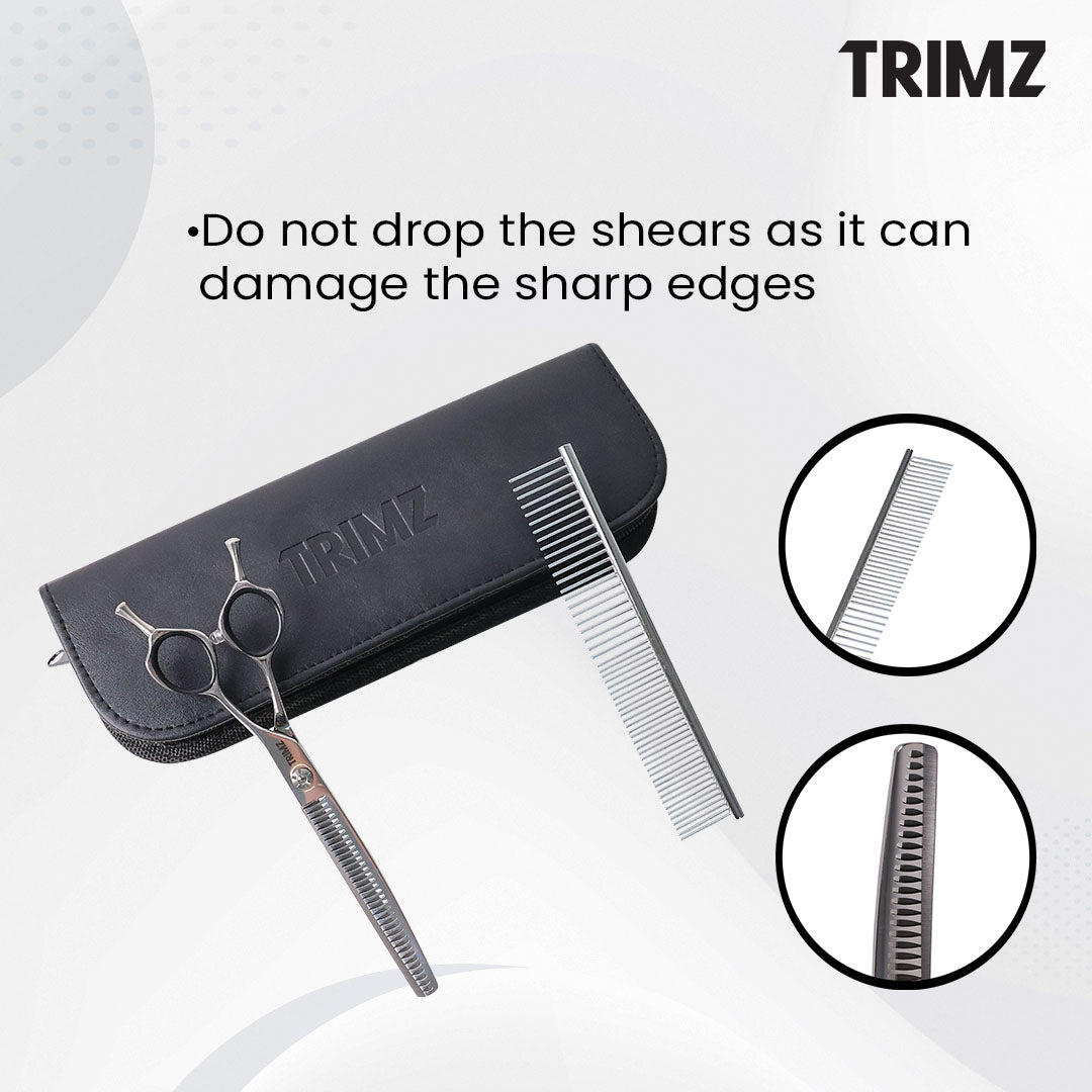 balanced pet grooming straight scissors, stainless steel pet grooming straight scissors, Japanese steel pet grooming straight scissors, German steel pet grooming straight scissors, convex pet grooming straight scissors, beveled pet grooming straight scissors