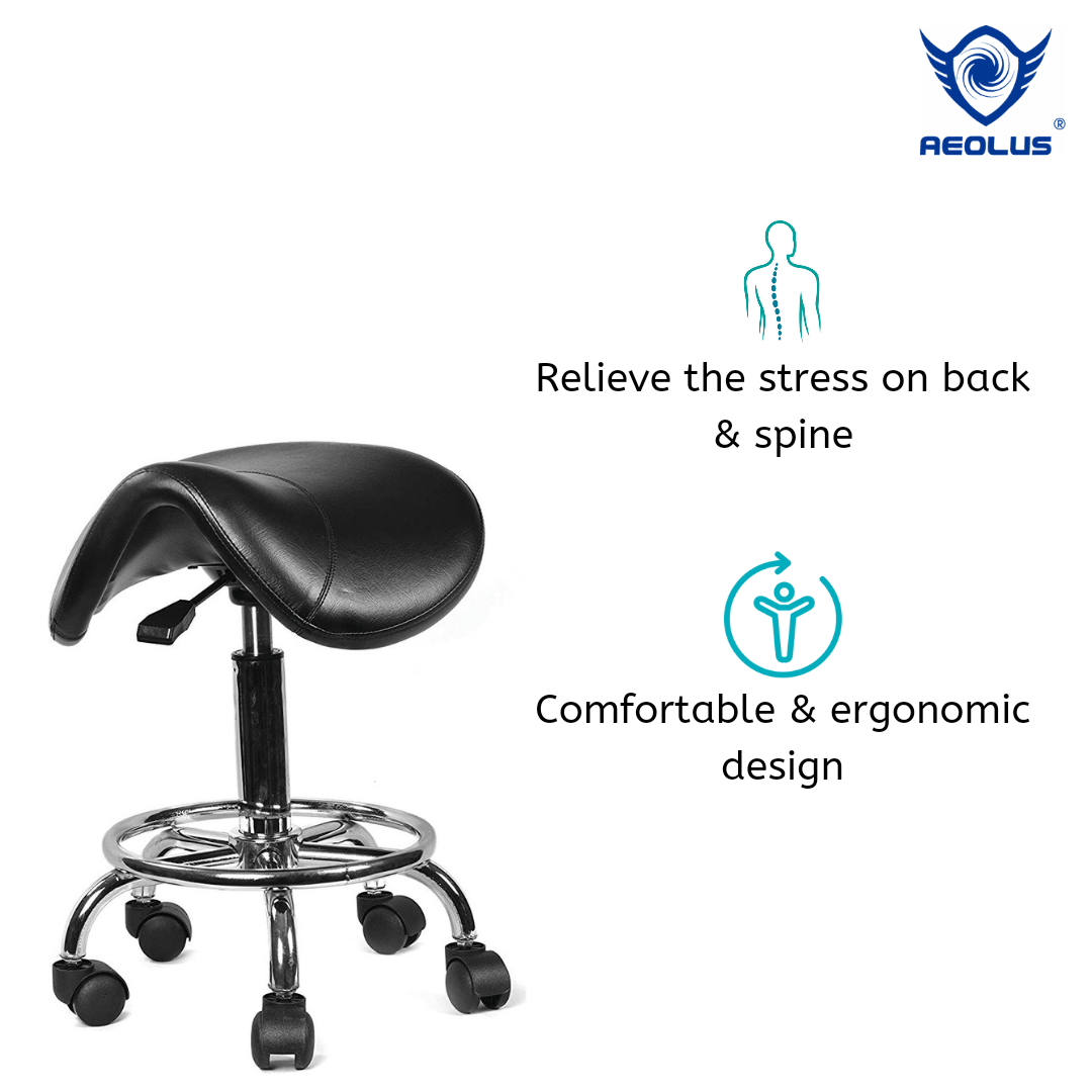 AEOLUS Ergonomic Saddle Chair