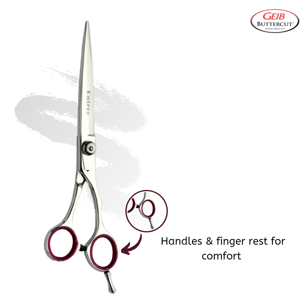 stainless steel pet grooming straight scissors, Japanese steel pet grooming straight scissors, German steel pet grooming straight scissors, convex pet grooming straight scissors, beveled pet grooming straight scissors, hand-forged pet grooming straight scissors