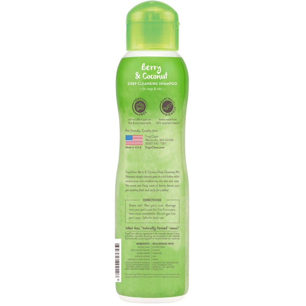 Tropiclean Berry & Coconut Shampoo