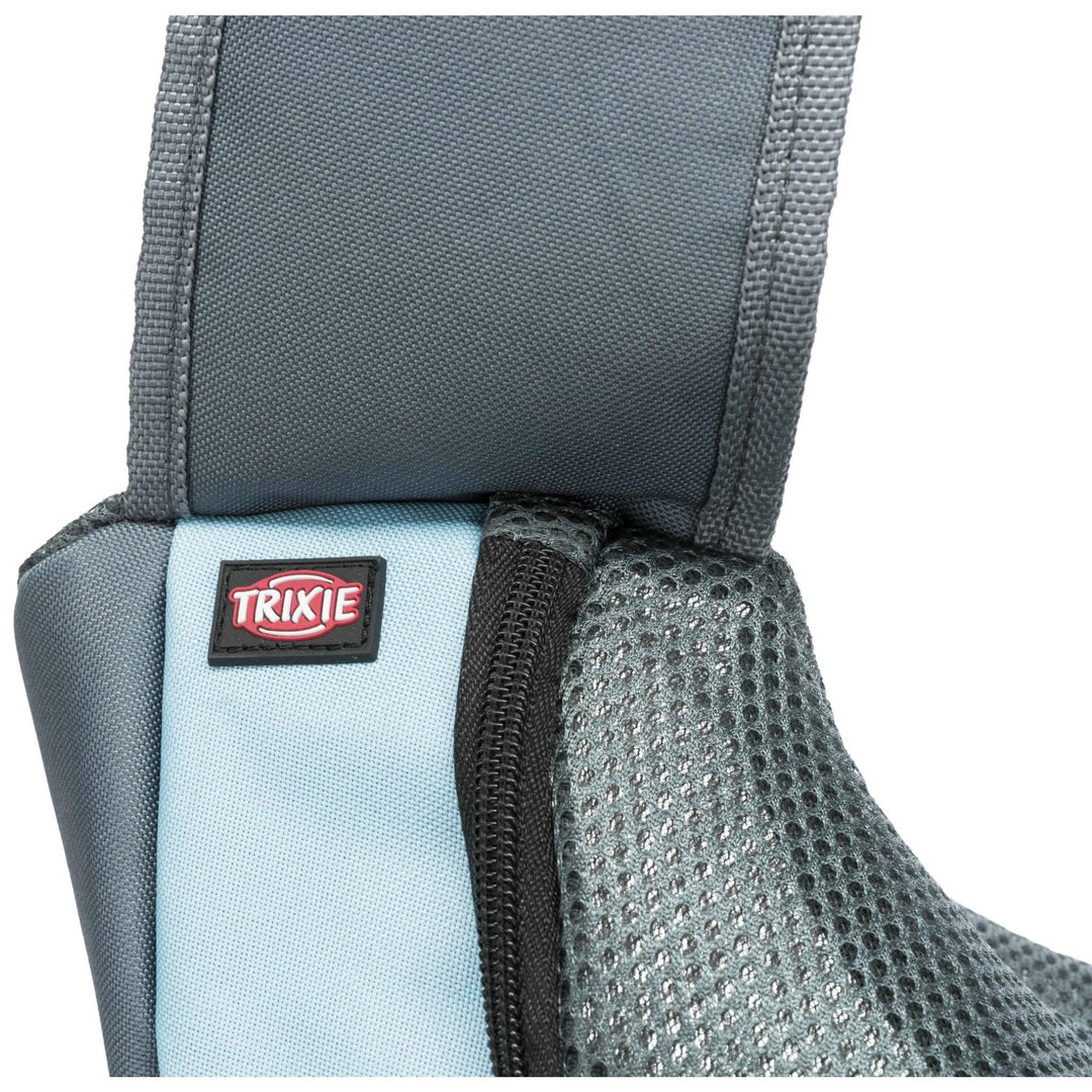 Sling Front Bag Carrier, 50 × 25 × 18 cm, light grey/light blue