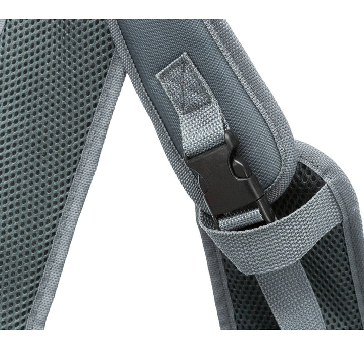 Sling Front Bag Carrier, 50 × 25 × 18 cm, light grey/light blue