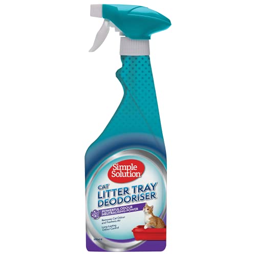 Simple Solution Cat Litter Deodorizer, Long Lasting Odour Control 500ml