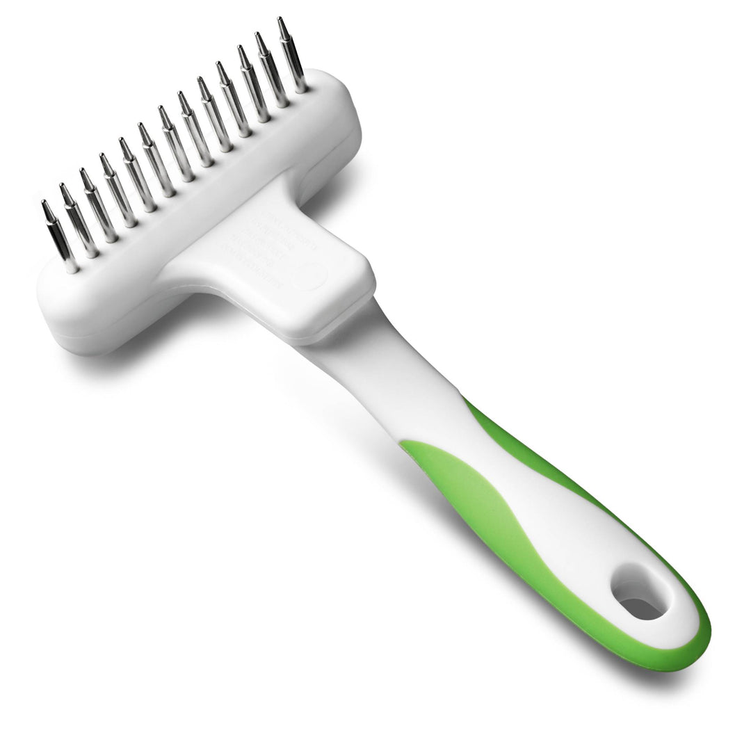 Standard Flexible Dog Rake - ABK Grooming dog hair rake dog coat rake undercoat rake dematting rake dog undercoat rake undercoat rake for husky undercoat dog coat king rake deshedding rake coat rake undercoat comb dog rake comb undercoat comb for dogs dog dematting brush undercoat rake for australian shepherd undercoat rake for german shepherds undercoat brushes for dogs dog dematting rake two sided undercoat rake dog shedding rake dog fur rake undercoat rake for golden retrievers