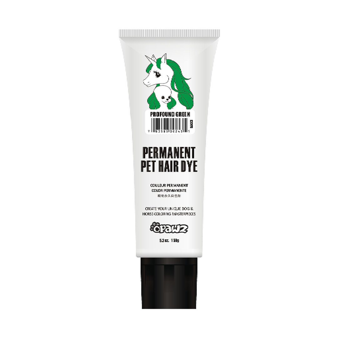 Opawz Permanent Pet Hair Dye, 150 gm (Profound Green)