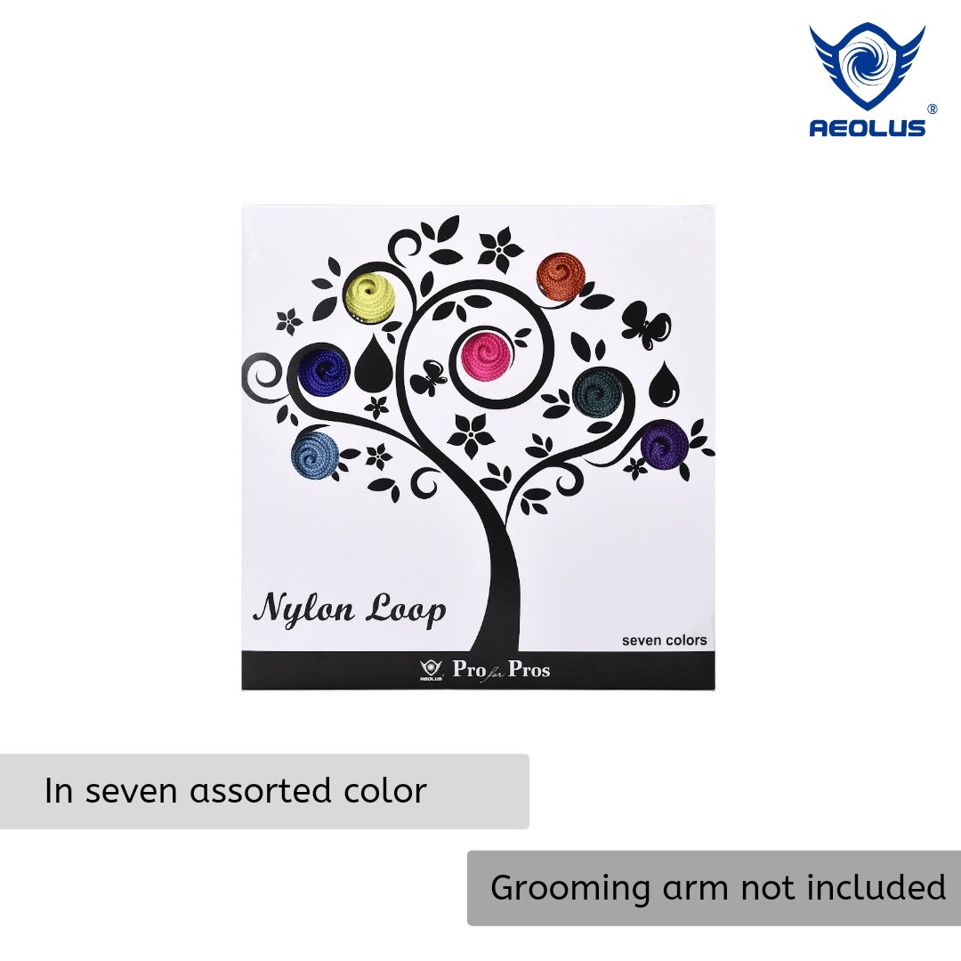 Aeolus Mixed Color Nylon Harness Nooze, Pack of 7