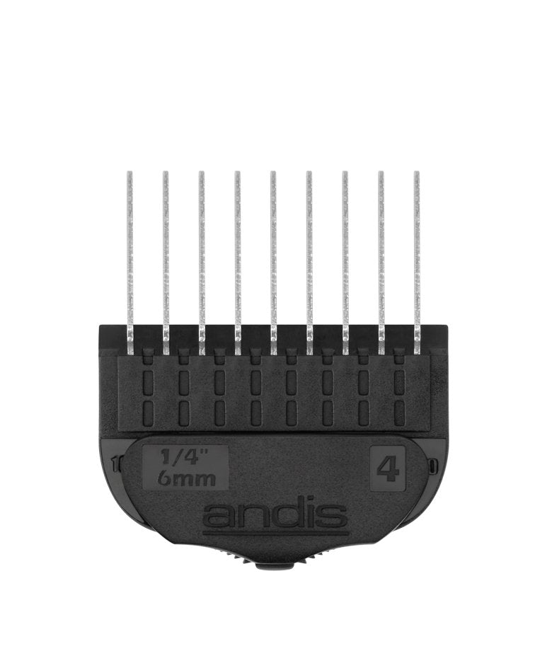 Andis Stainless Steel Snap On Comb 1 piece Size 1/4inch - ABK Grooming, Blade comb, Andis Blade Comb, Stainless Steel blade comb, Best snap on blade comb