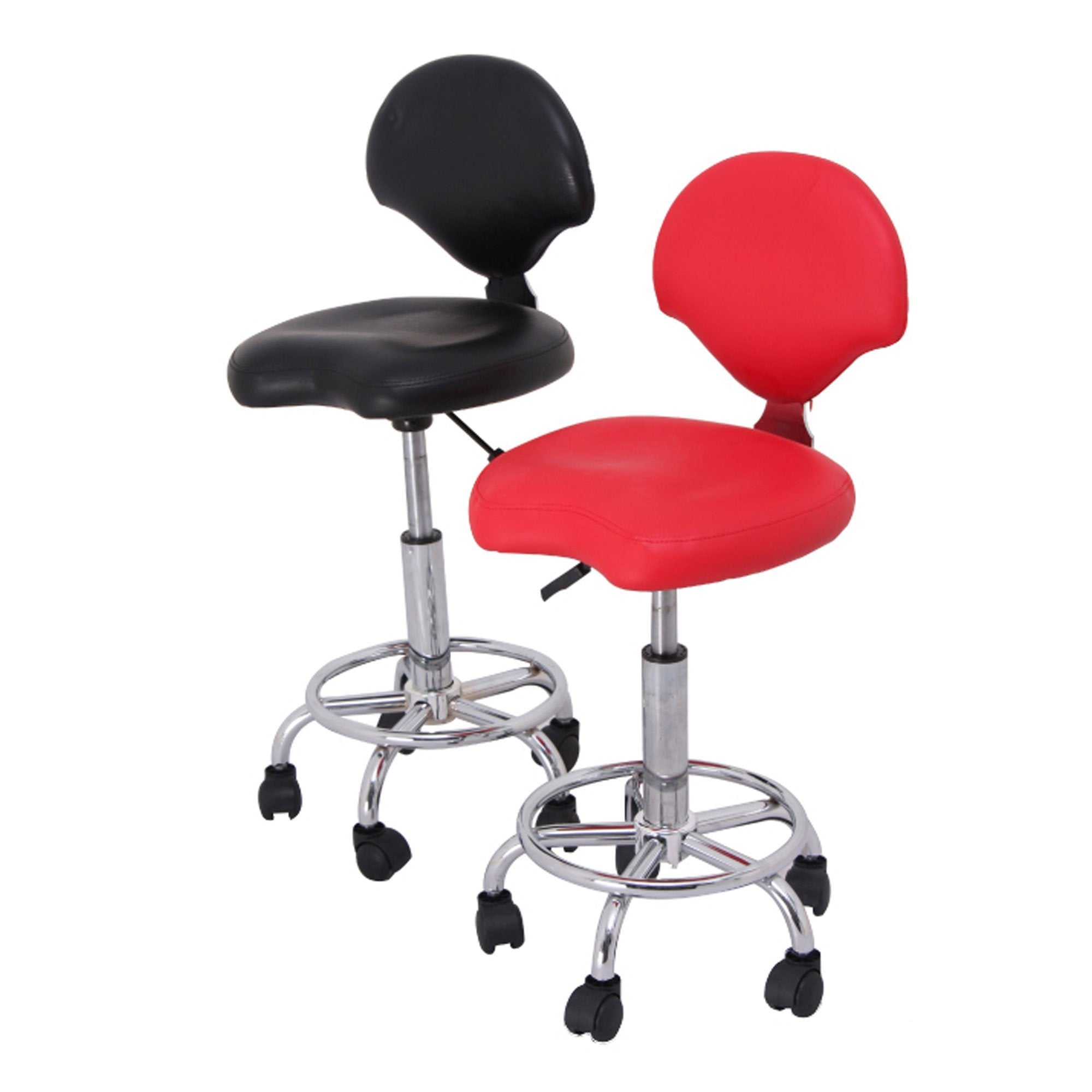Aelous Grooming Chair Red and Black Colours