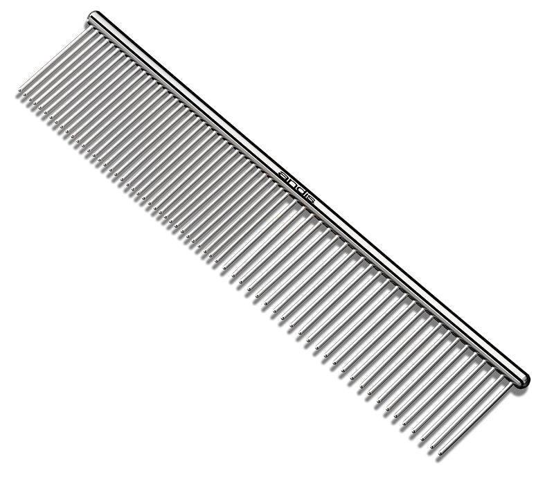Standard Steel Comb 7-1/2" - ABK Grooming Dog Comb, Pets Comb, Dog Grooming Comb, Grooming Comb, Dog Comb India, Andis Steel Comb, Andis Pet Steel Comb, Andis Pet Steel Grooming Comb, Andis Pet Comb, Andis Steel Animal Combs, Andis Comb, Steel Comb For Dogs, Andis Steel Pet Comb, Andis Dog Comb, Steel Pet Comb, Comb Steel, Stainless Steel Comb For Dogs, Andis Stainless Steel Combs,