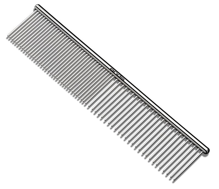 Standard Steel Comb 7-1/2" - ABK Grooming Dog Comb, Pets Comb, Dog Grooming Comb, Grooming Comb, Dog Comb India, Andis Steel Comb, Andis Pet Steel Comb, Andis Pet Steel Grooming Comb, Andis Pet Comb, Andis Steel Animal Combs, Andis Comb, Steel Comb For Dogs, Andis Steel Pet Comb, Andis Dog Comb, Steel Pet Comb, Comb Steel, Stainless Steel Comb For Dogs, Andis Stainless Steel Combs,
