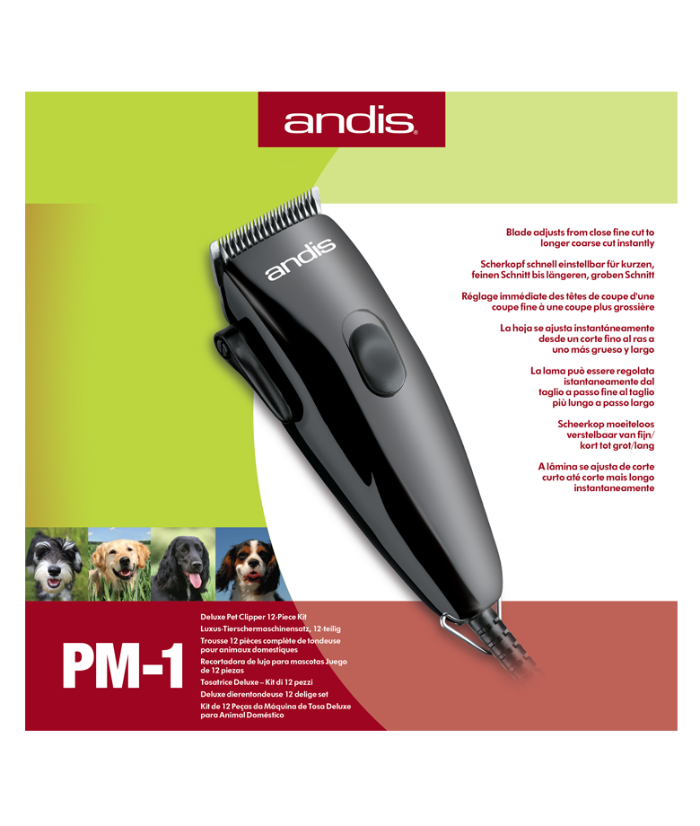 Professionals choose Andis® clippers