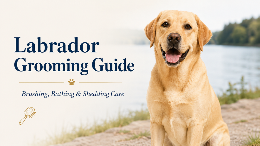 Labrador Grooming Guide: Brushing, Bathing & Shedding Care