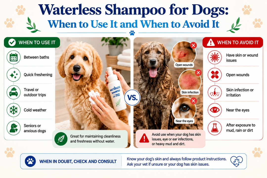 Waterless Shampoo for Dogs: When to Use It and When to Avoid It
