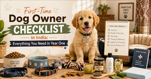  First time dog owner checklist in India