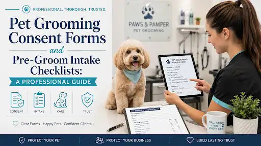 Pet Grooming Consent forms and checklists | ABK Grooming Blog