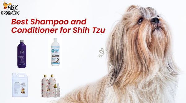 Best shampoo and conditioner for Shih Tzu - ABK Grooming, Best Bathing shampoos for Shih Tzu, Shampoo and Conditioner for Dogs, Best Shih Tzu Shampoo and Conditioner | ABK Grooming Blog