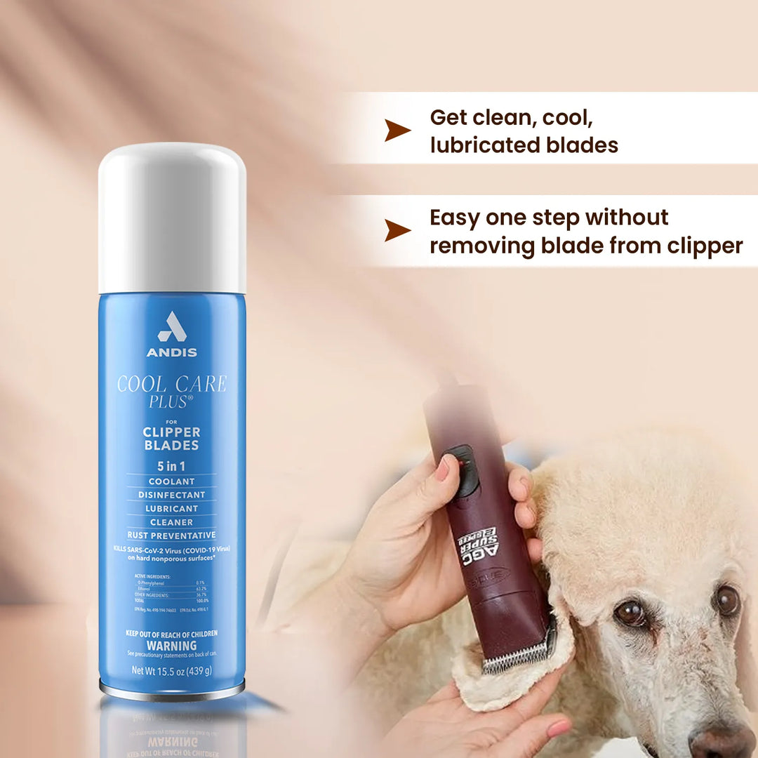 Andis Cool Care Plus 5-in-1 Clipper Blade Spray