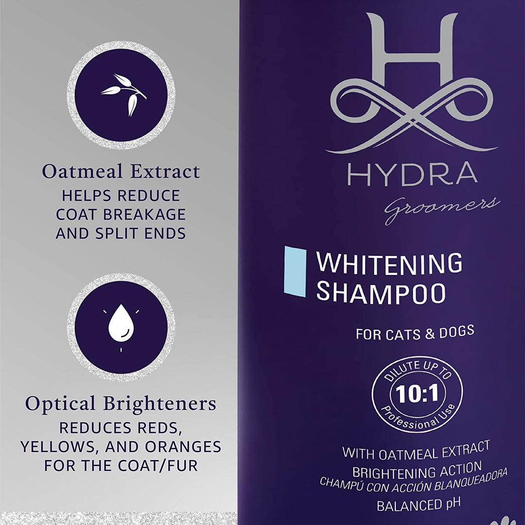 Hydra Groomers Whitening Shampoo for Dogs & Cats (1 L)