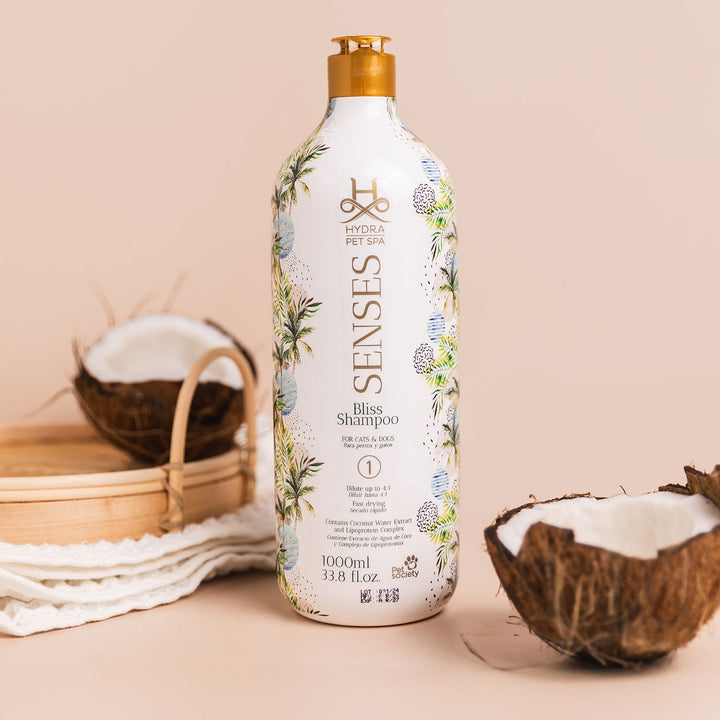 Hydra Spa Senses Bliss Shampoo for Dogs and Cats (1L)