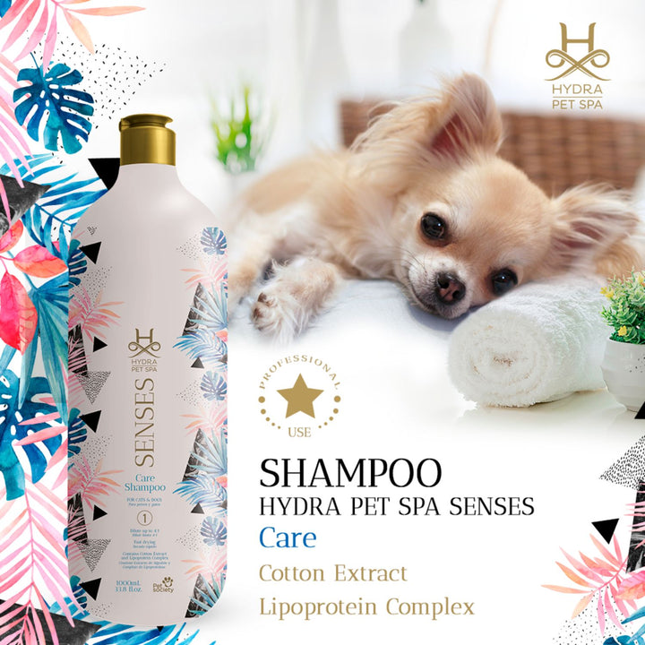 Hydra Spa Senses Care Shampoo for Dogs and Cats (1L)
