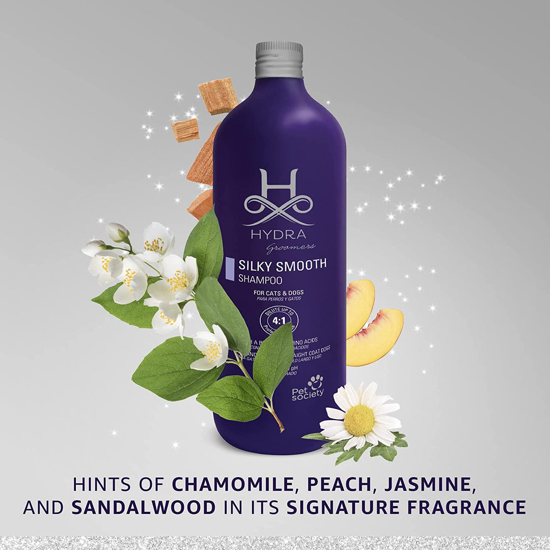 Hydra Groomers Silky Smooth Shampoo for Dogs & Cats (1 L)