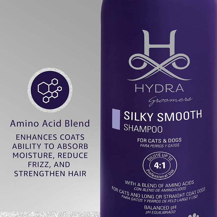 Hydra Groomers Silky Smooth Shampoo for Dogs & Cats (1 L)