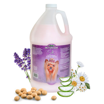 Bio-Groom Silk Conditioning Crème Rinse Dog Conditioner - Gallon (3.8 L)
