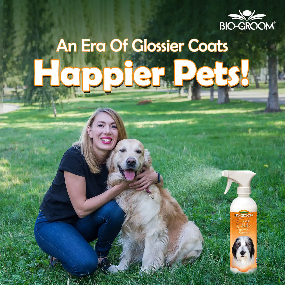 Bio-Groom Coat Polish Spray-On Glosser For Dogs (355 ML)