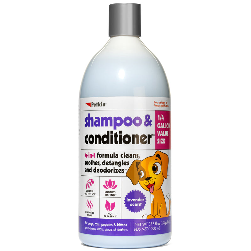 Petkin Shampoo & Conditioner, Lavender